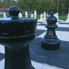 Ett stort schackspel.